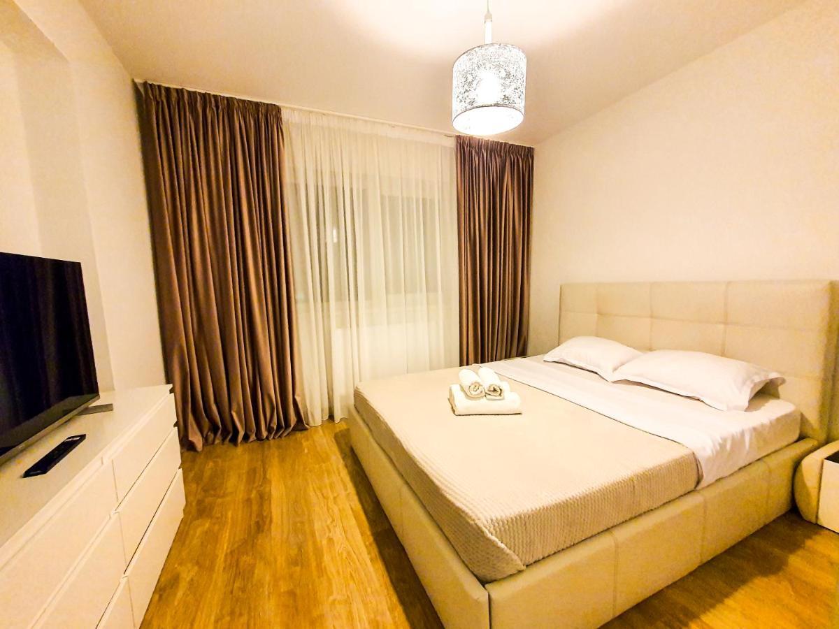 Luxurious Retreat 1Br Apartment With Netflix, Private Parking And Self Check In Popesti-Leordeni 외부 사진